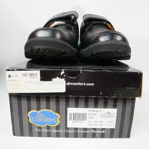 Mens Dr Comfort Scott #9210 Diabetic Casual Leather Black Shoes Size 10xw